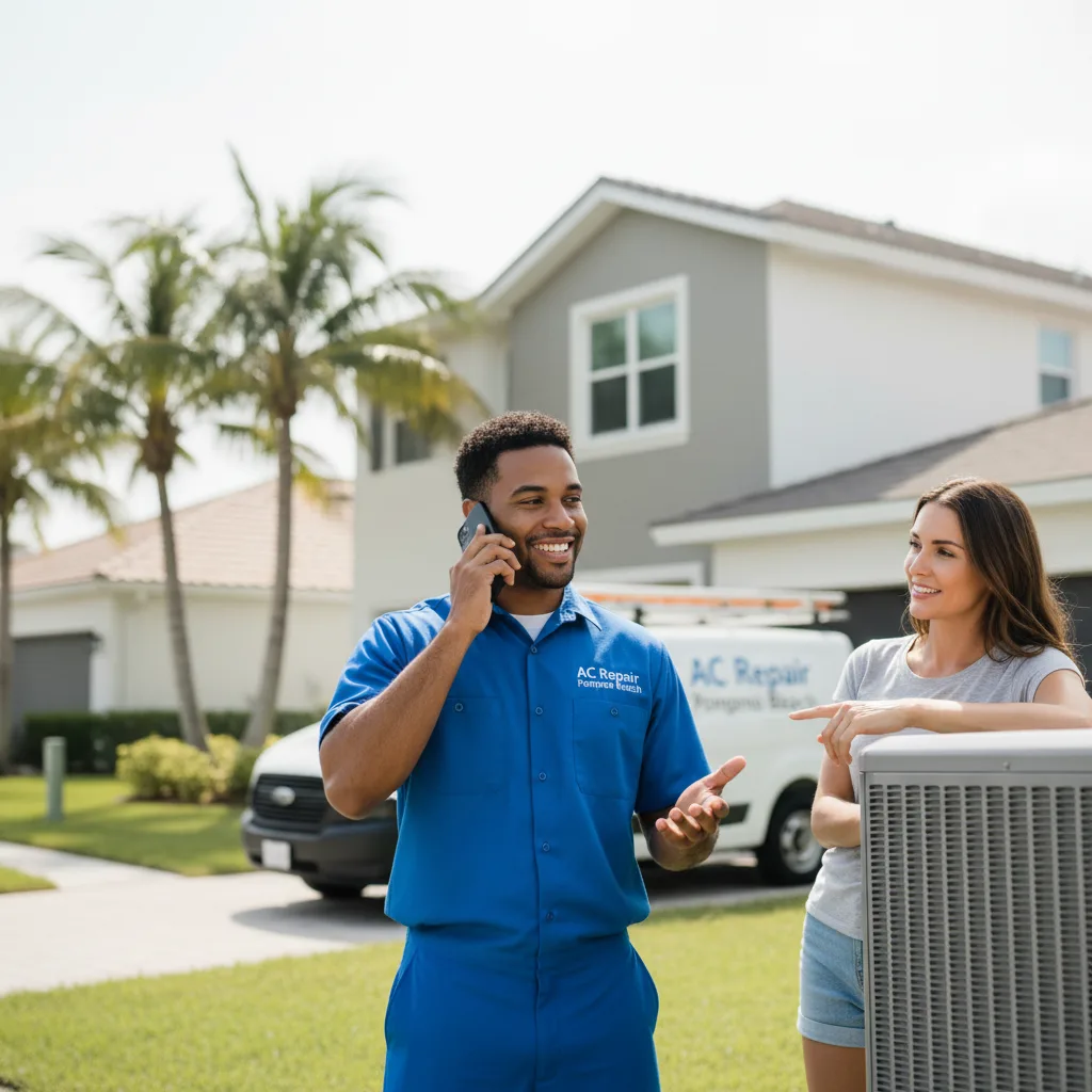 AC Repair Pompano Beach customer support in Bridgman